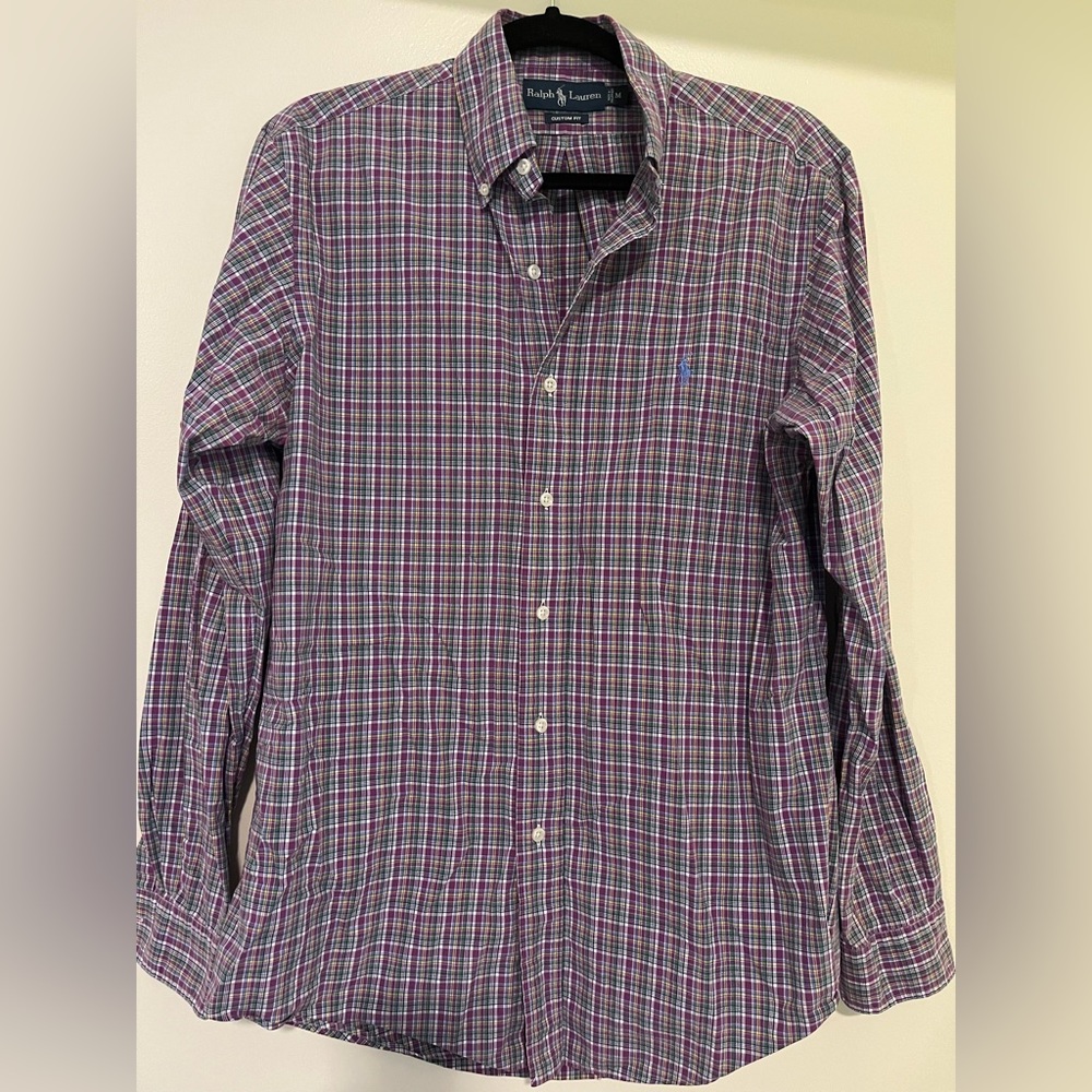 Ralph Lauren Mardi gras button down